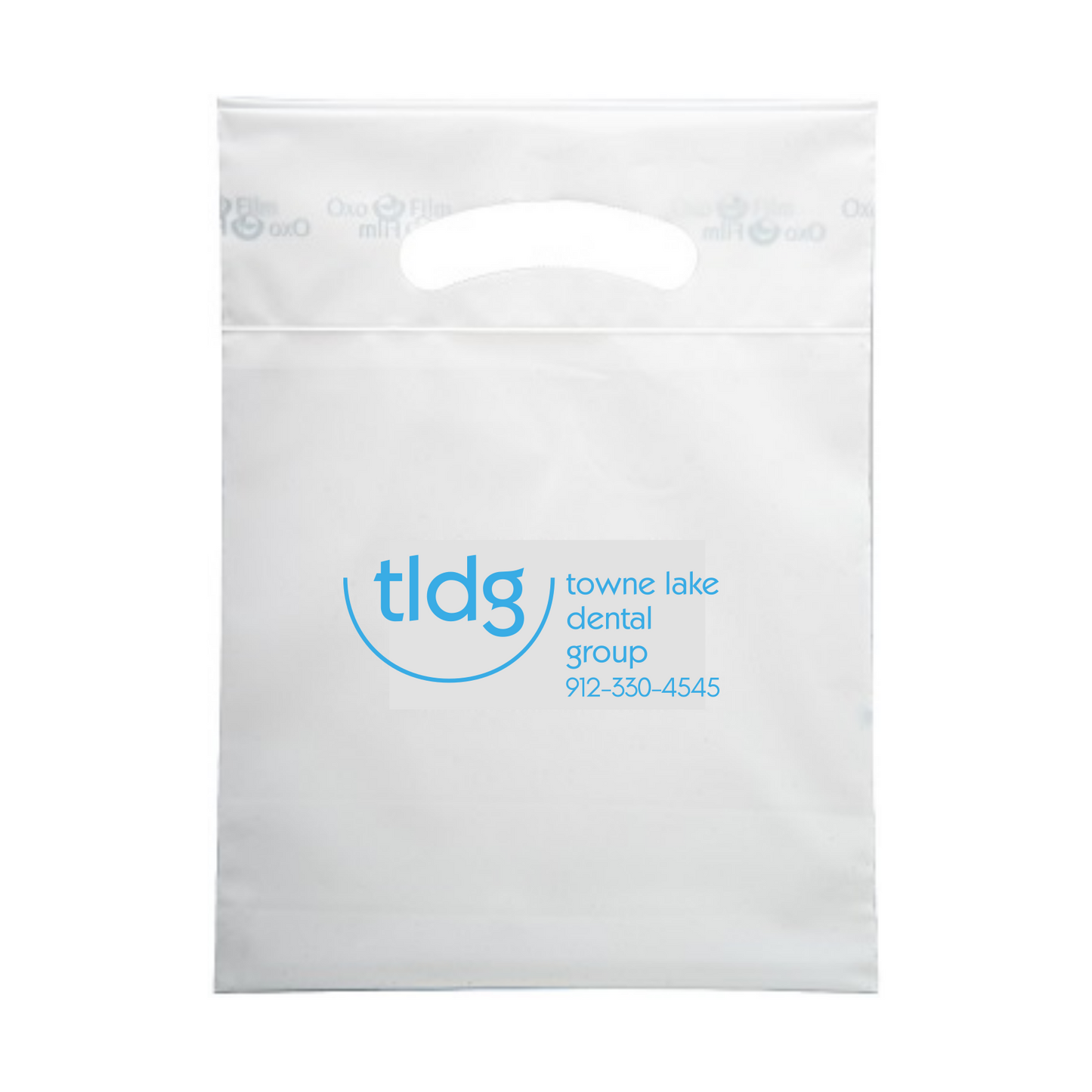 GA Frosted Reusable Die Cut Bag