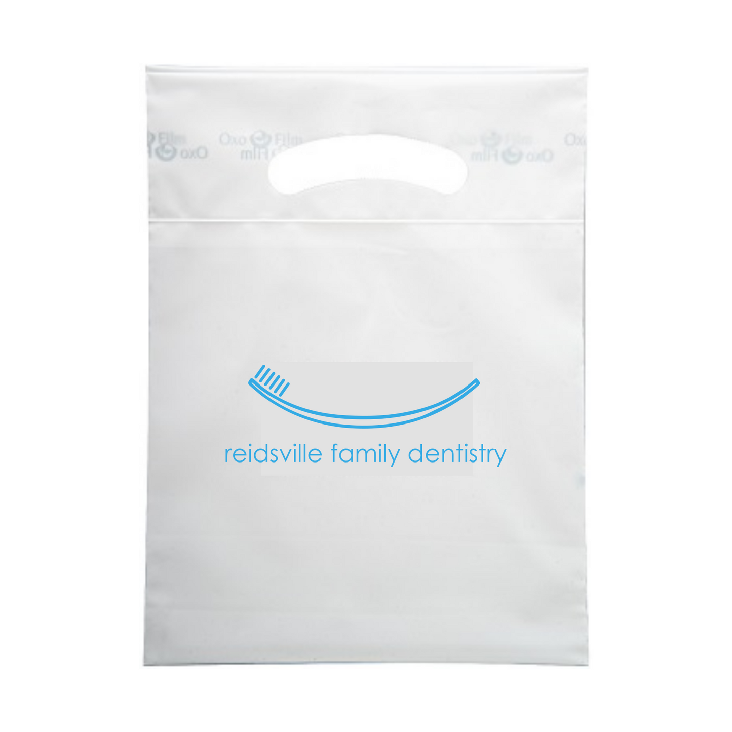 GA Frosted Reusable Die Cut Bag
