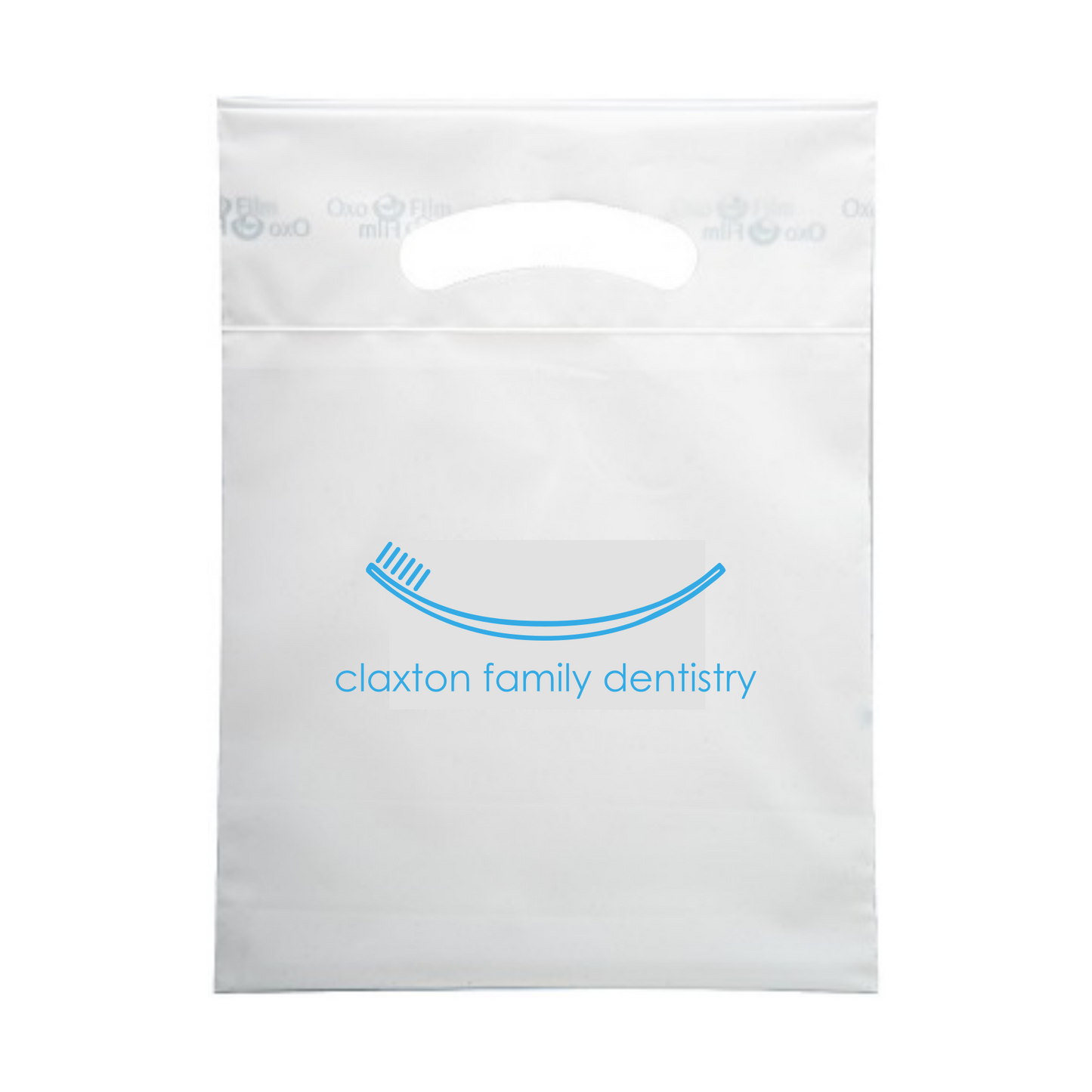GA Frosted Reusable Die Cut Bag
