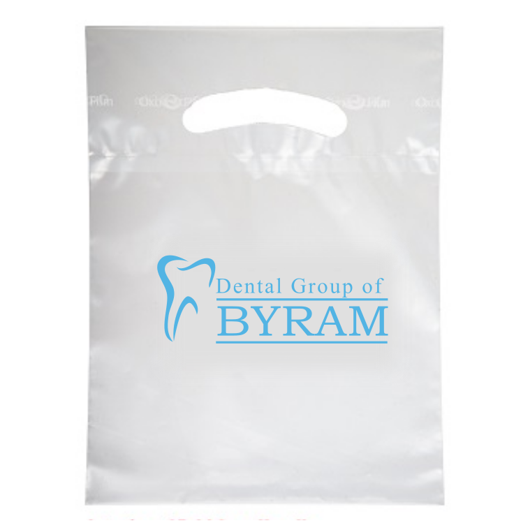 MS Frosted Reusable Die Cut Bag
