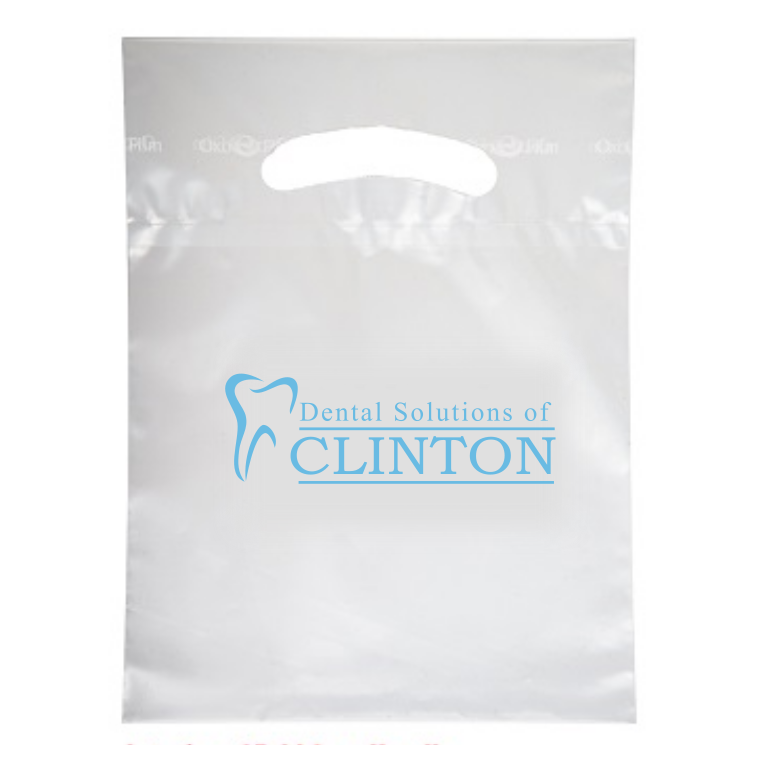 MS Frosted Reusable Die Cut Bag