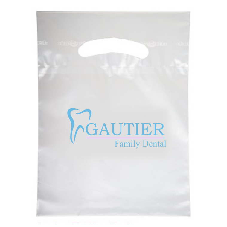MS Frosted Reusable Die Cut Bag
