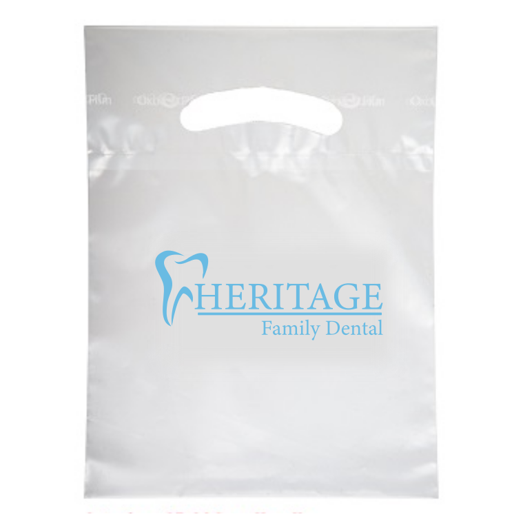 MS Frosted Reusable Die Cut Bag