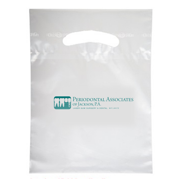 MS Frosted Reusable Die Cut Bag