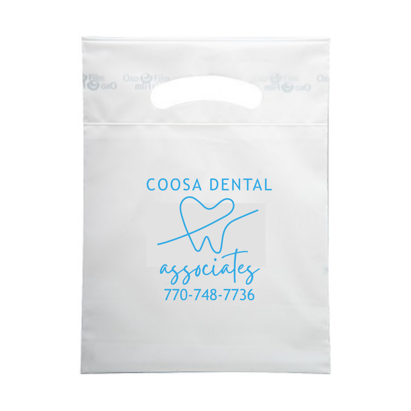 GA Frosted Reusable Die Cut Bag