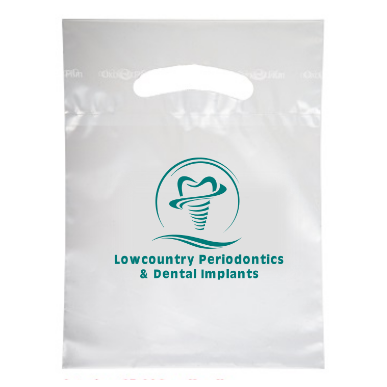 SC Frosted Reusable Die Cut Bag