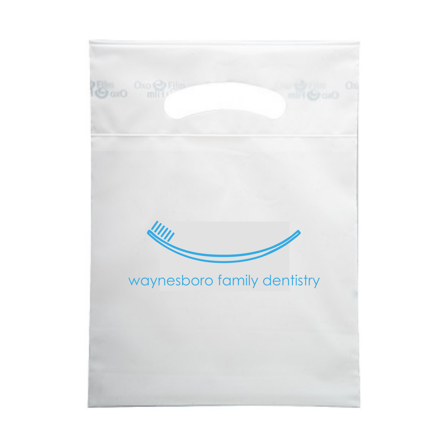 GA Frosted Reusable Die Cut Bag
