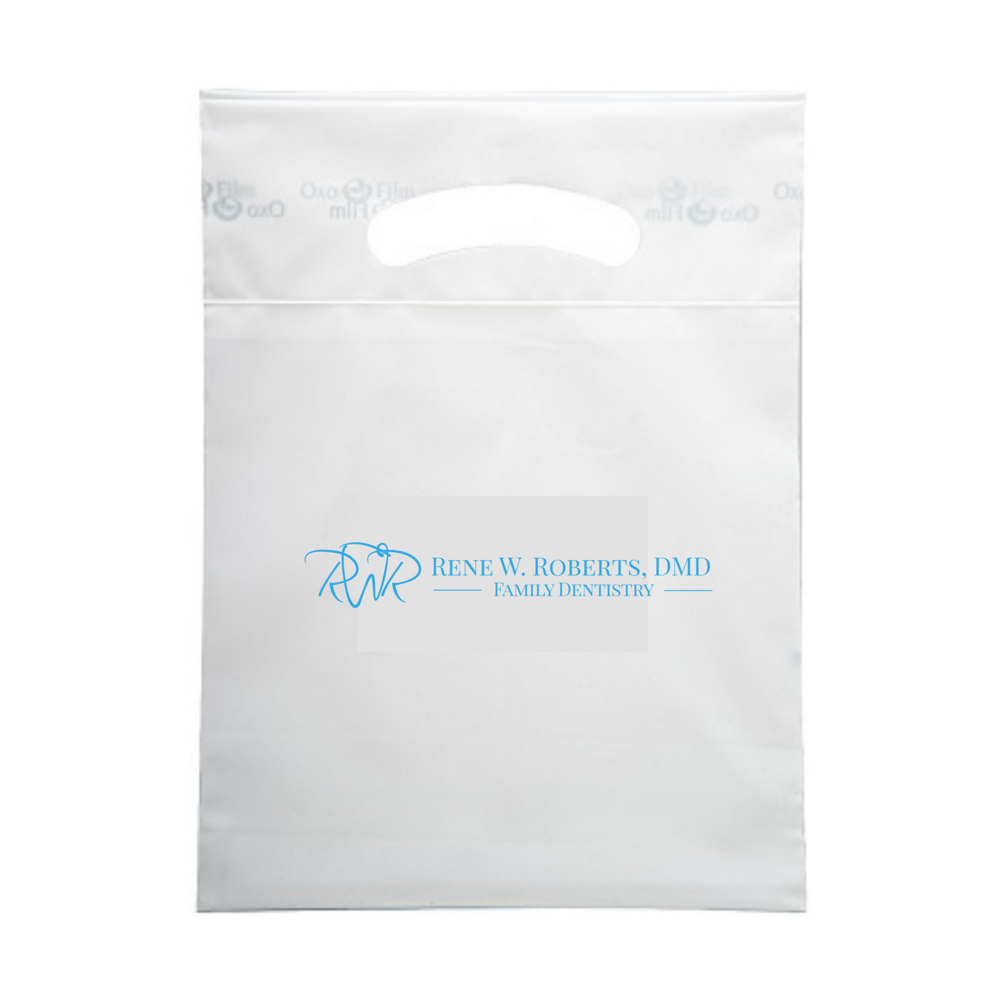 GA Frosted Reusable Die Cut Bag