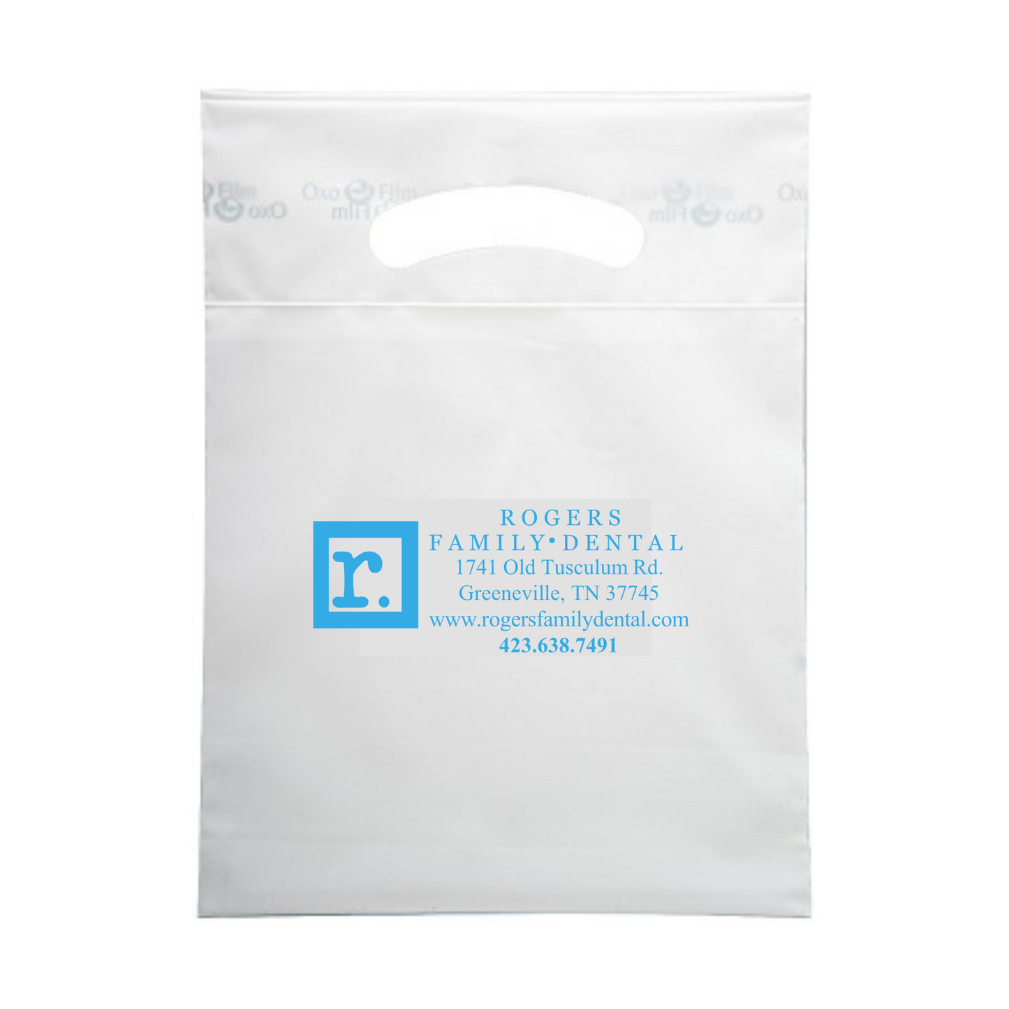 TN Frosted Reusable Die Cut Bag