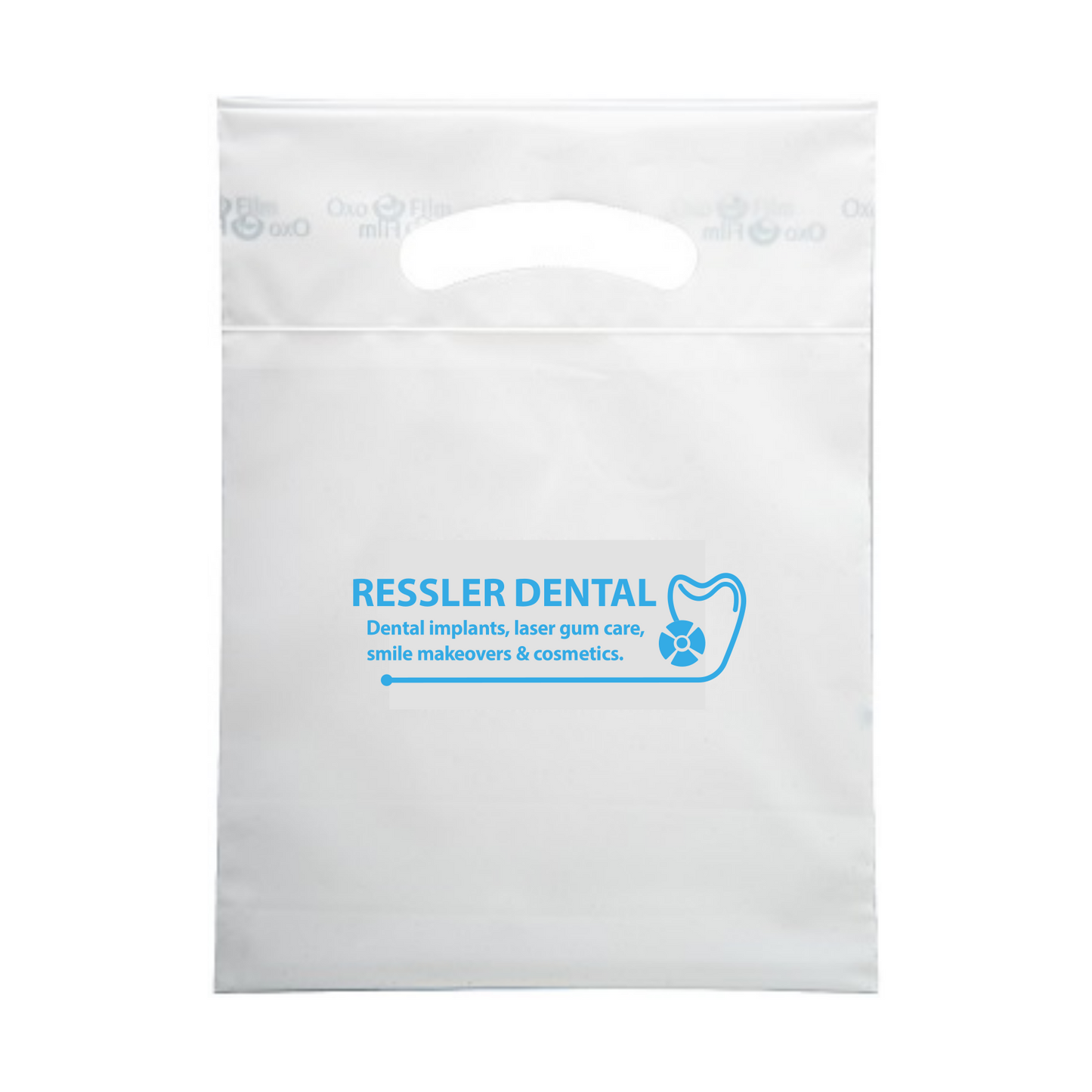 FL Frosted Reusable Die Cut Bag
