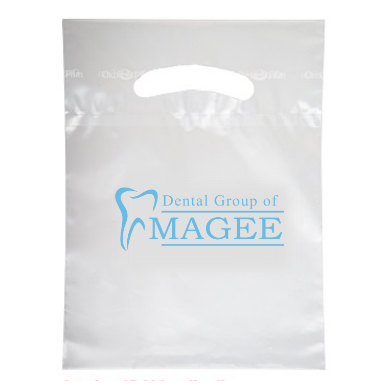 MS Frosted Reusable Die Cut Bag