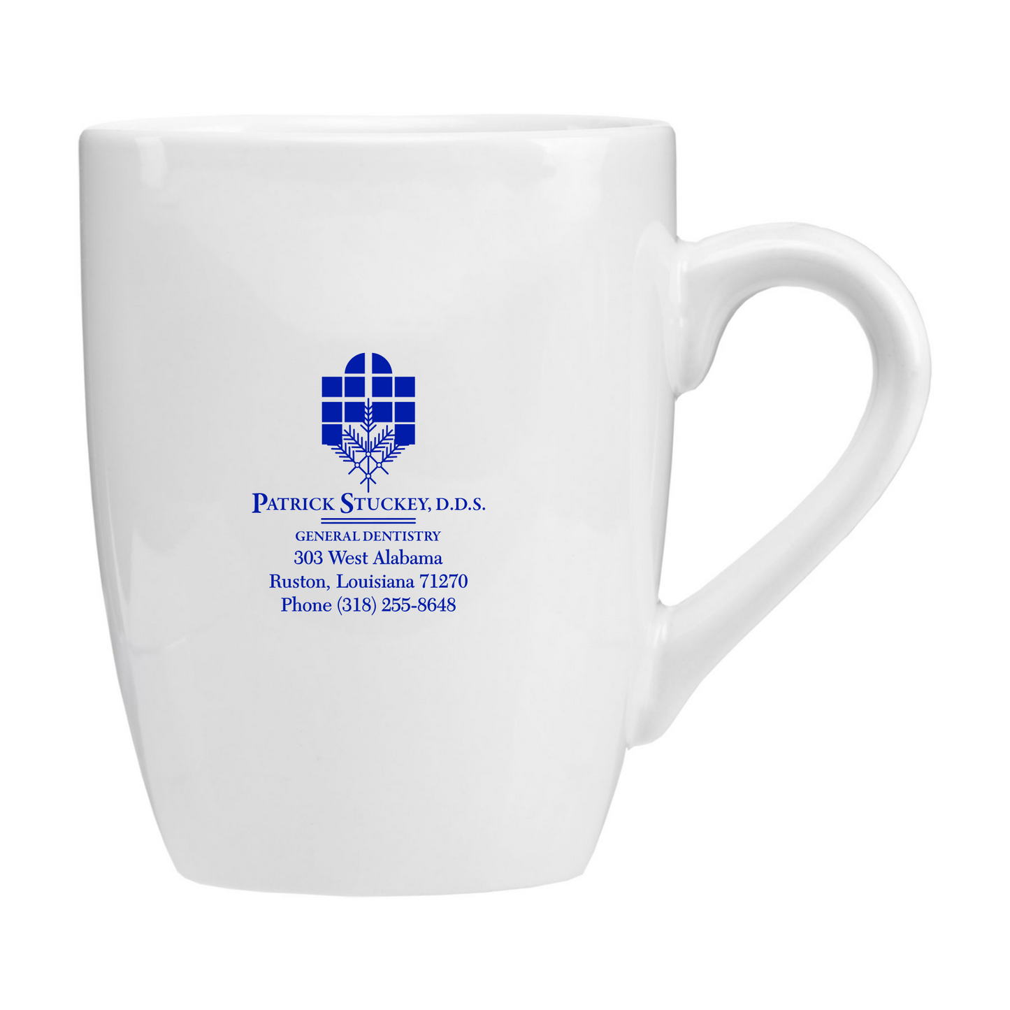 LA 14 Oz Ceramic Bistro Mug