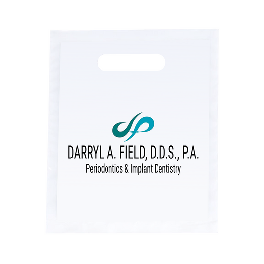 DARRYL FIELD 7.5"W x 9"H Full Color Die Cut Bag