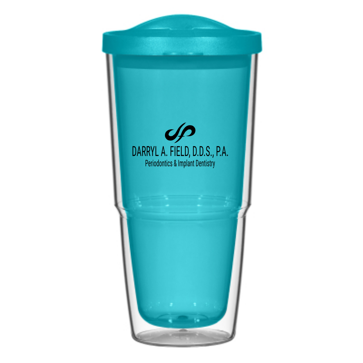 DARRYL FIELD 24 Oz Biggie Tumbler with Lid