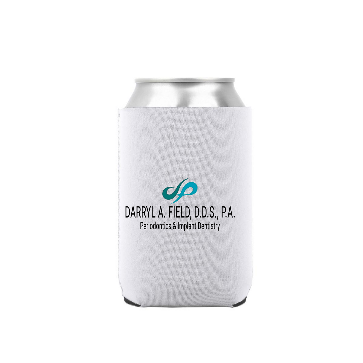 DARRYL FIELD Collapsible Full Color Neoprene Can Cooler