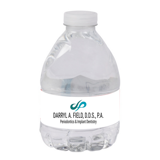 DARRYL FIELD 8 Oz Bottled Water