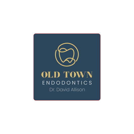 OLD TOWN 3"x3" Inside Window Removable Decal