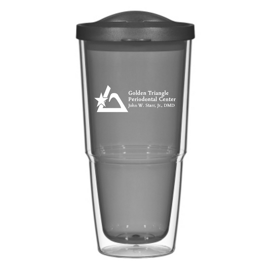 GOLDEN TRIANGLE PERIO 24 Oz Biggie Tumbler with Lid