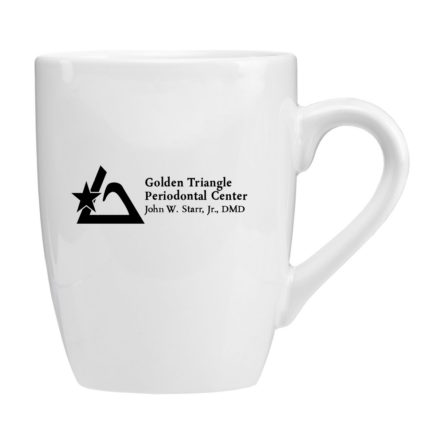 GOLDEN TRIANGLE PERIO 14 Oz Ceramic Bistro Mug