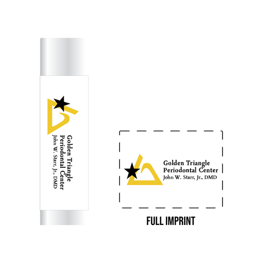 GOLDEN TRIANGLE PERIO SPF 15 Lip Balm in White Tube