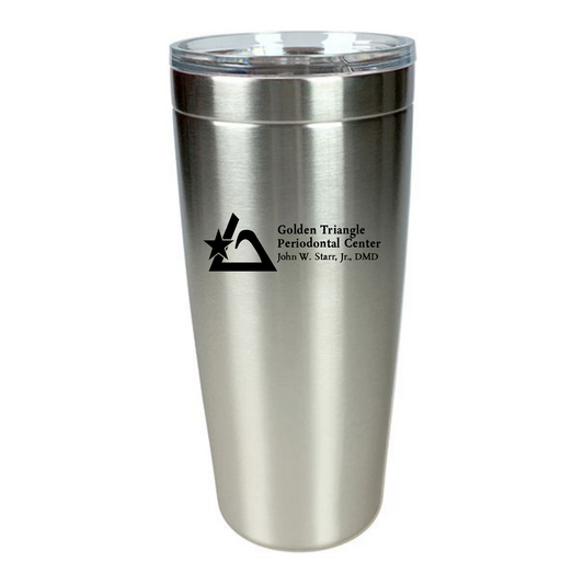 GOLDEN TRIANGLE PERIO 20 Oz Viking Nova Tumbler - Stainless Steel