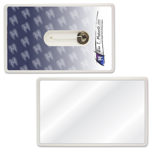 NC Credit Card Dental Floss With Mirror