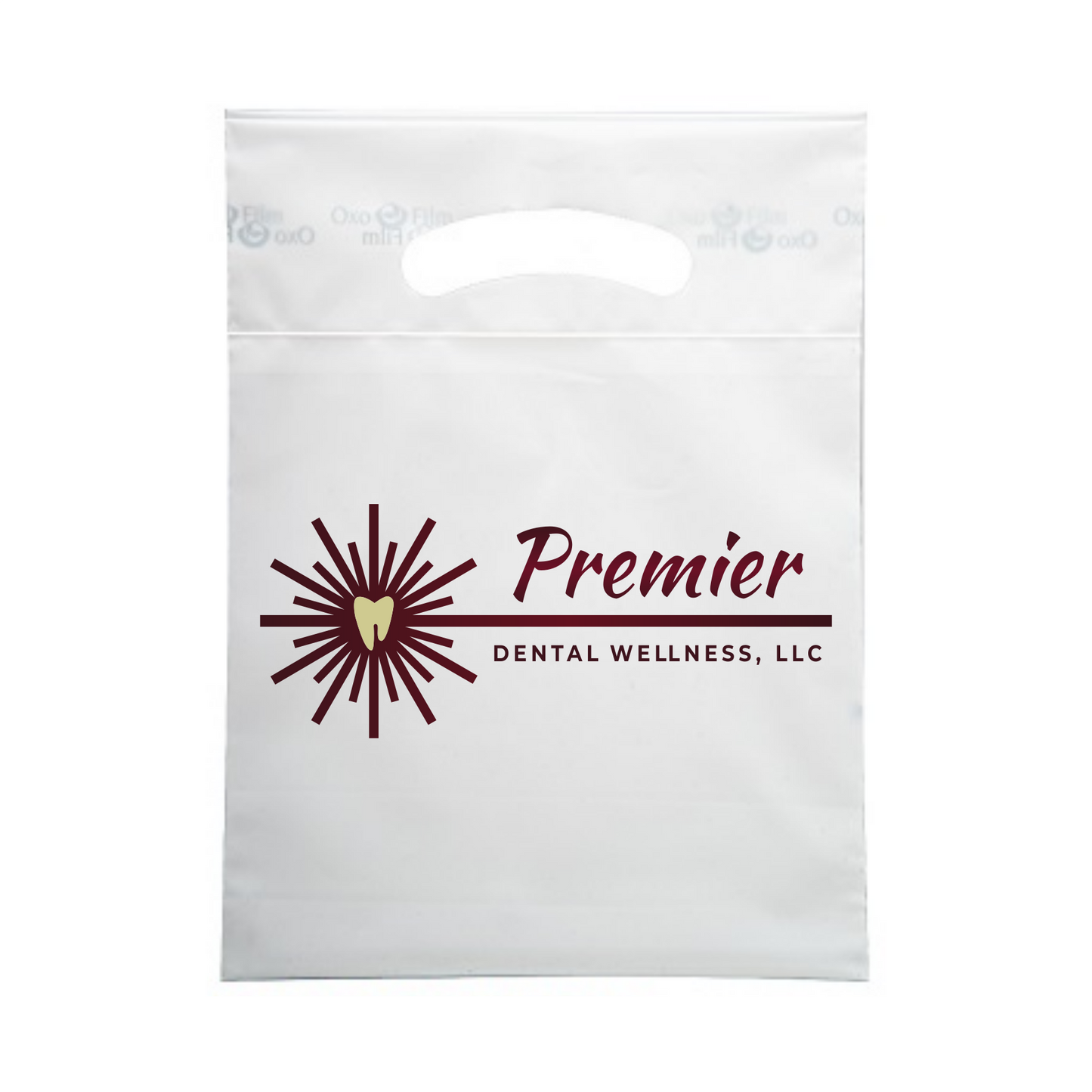 GA Frosted Reusable Die Cut Bag