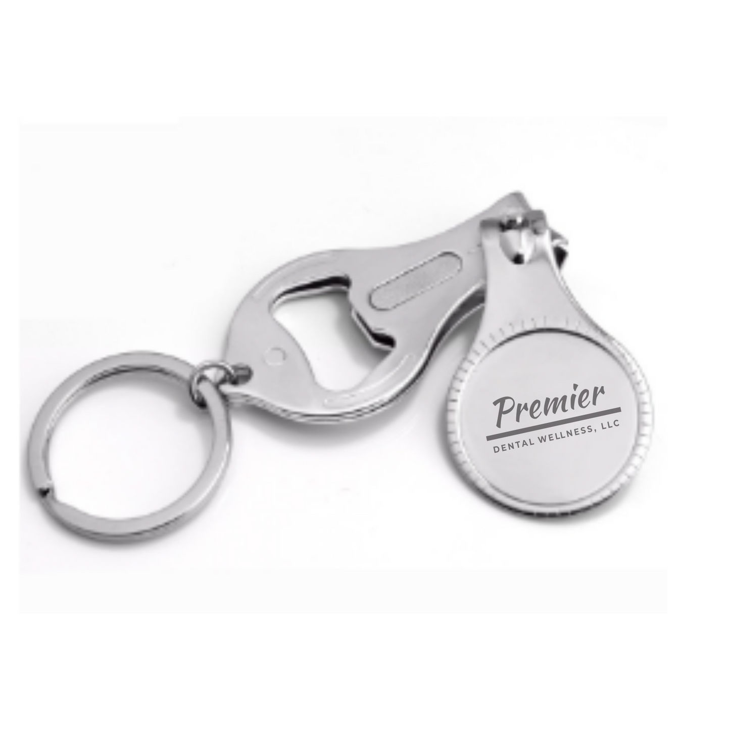 GA Nail Clppers and Bottle Opener Keychain