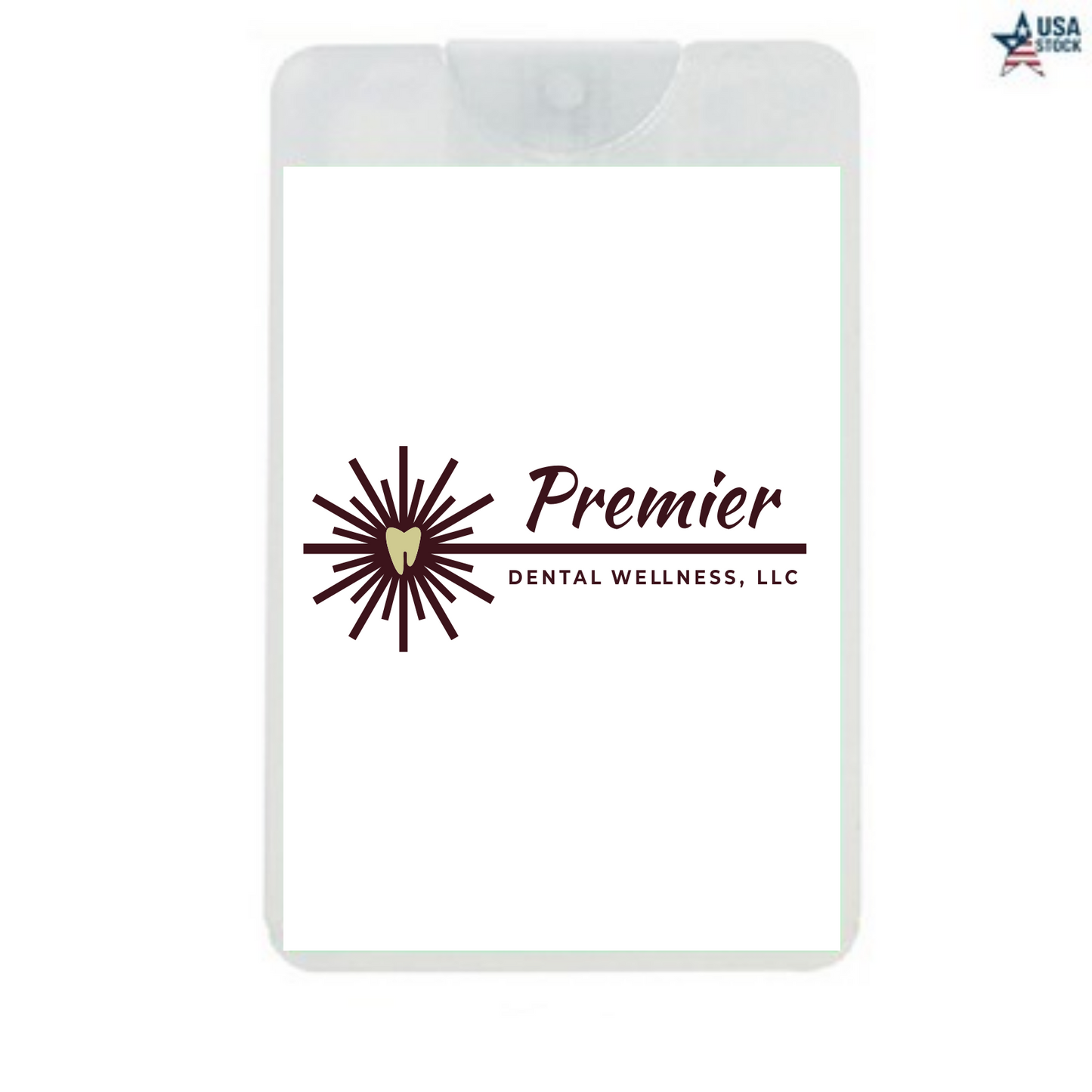 GA Premier Dental Credit Card Sanitizer