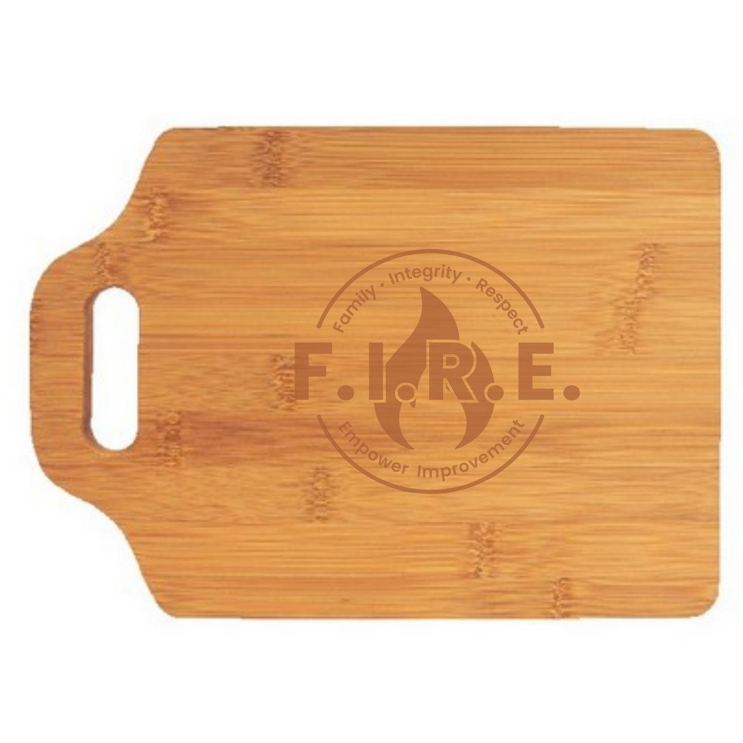 SGA Bamboo Cutting Board with Handle