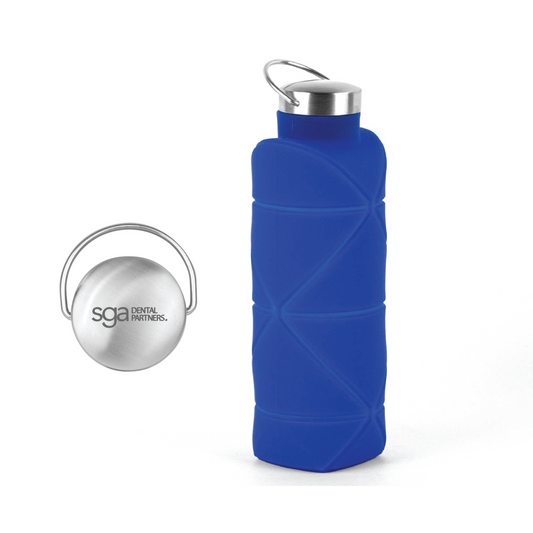 25 Oz Silicone Collapsible Water Bottle