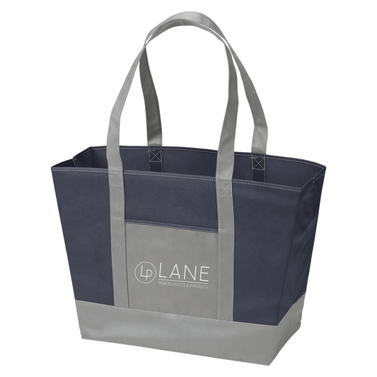 LANE PERIO Lake Powell Non-Woven Nautical Tote Bag