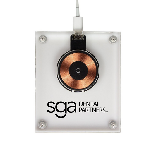 SGA Clear Acrylic 15 Watt Wireless Charger