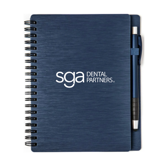 SGA Mercury Notebook Set with Matching Stylus Pen