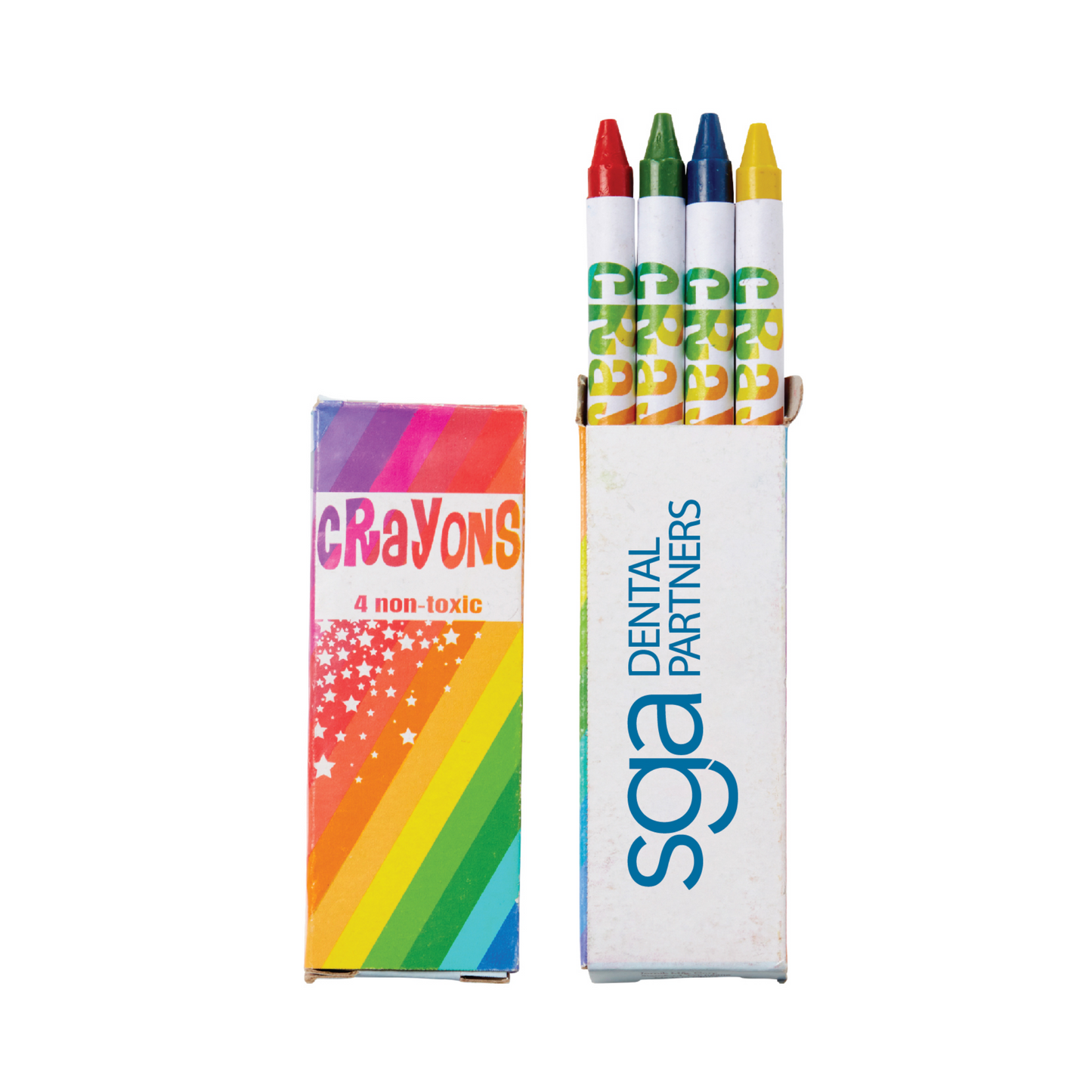 SGA 4 Count Crayon Pack