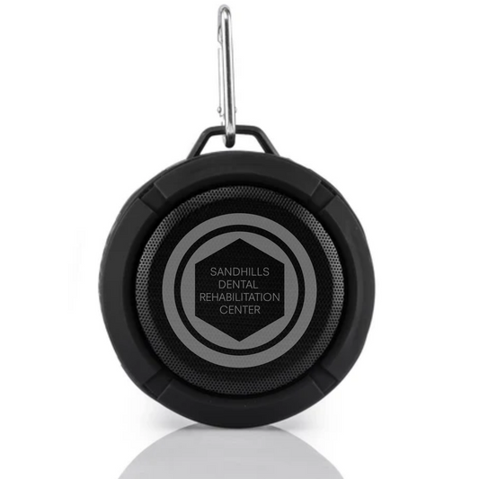 SANDHILLS Mini Round Bluetooth Waterproof Speaker