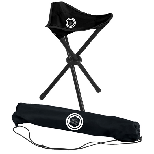 SANDHILLS Folding Tripod Stool with Carrying Bag