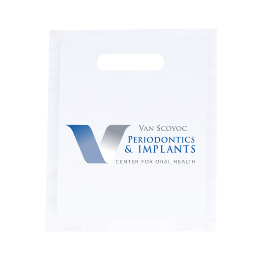 VAN SCOYOC 7.5"W x 9"H Full Color Die Cut Bag