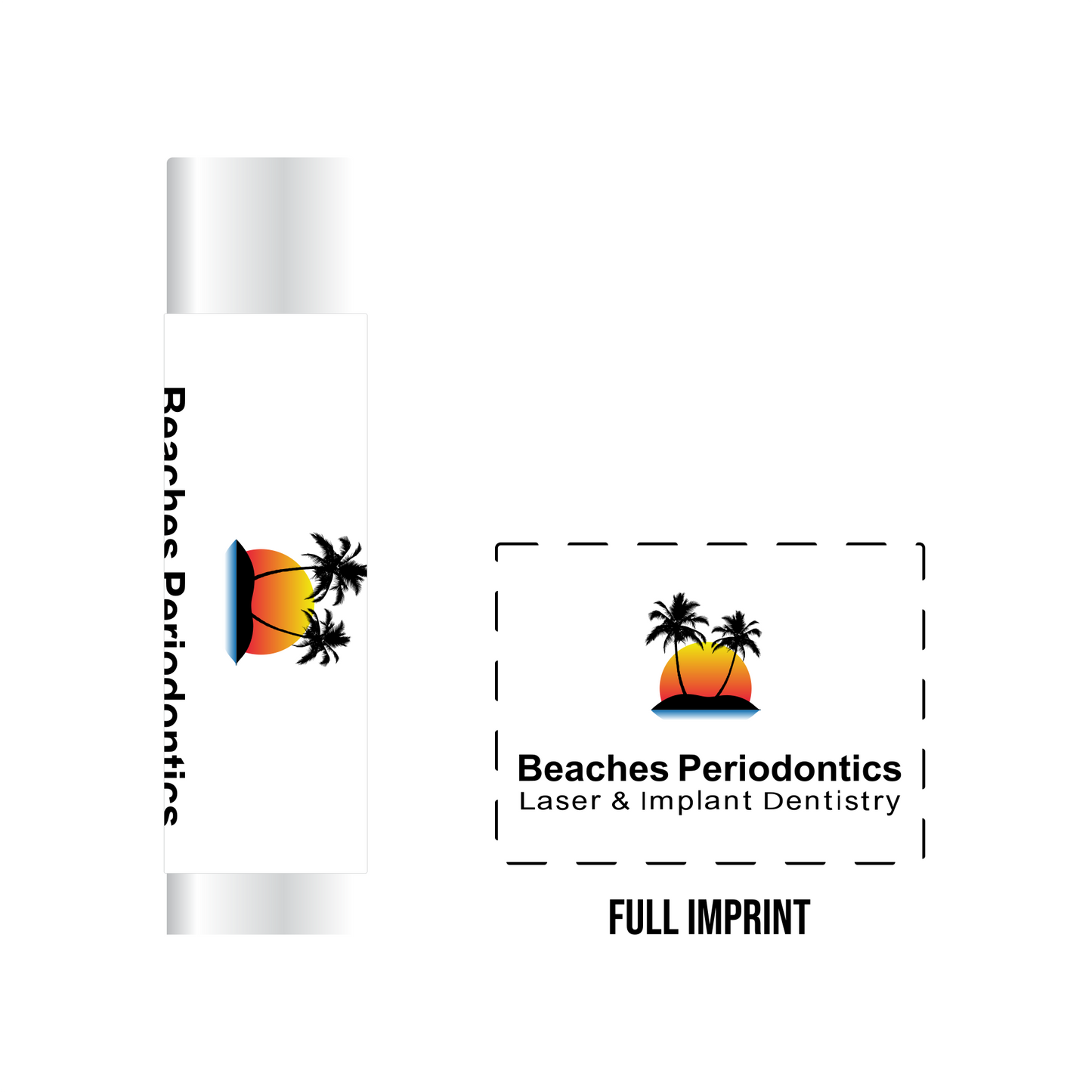 BEACHES PERIO SPF 15 Lip Balm in White Tube