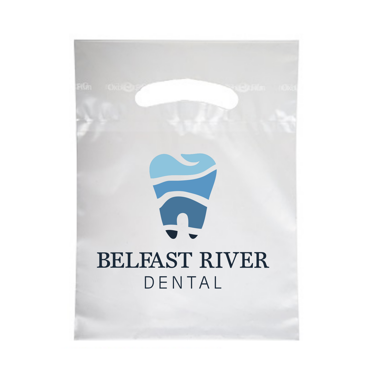 GA Frosted Reusable Die Cut Bag