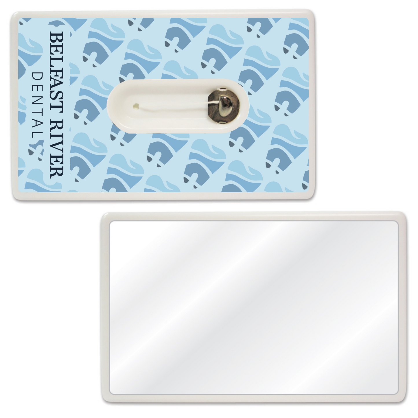 GA Credit Card Dental Floss With Mirror