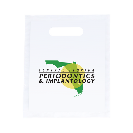 CENTRAL FLORIDA PERIO 7.5"W x 9"H Full Color Die Cut Bag