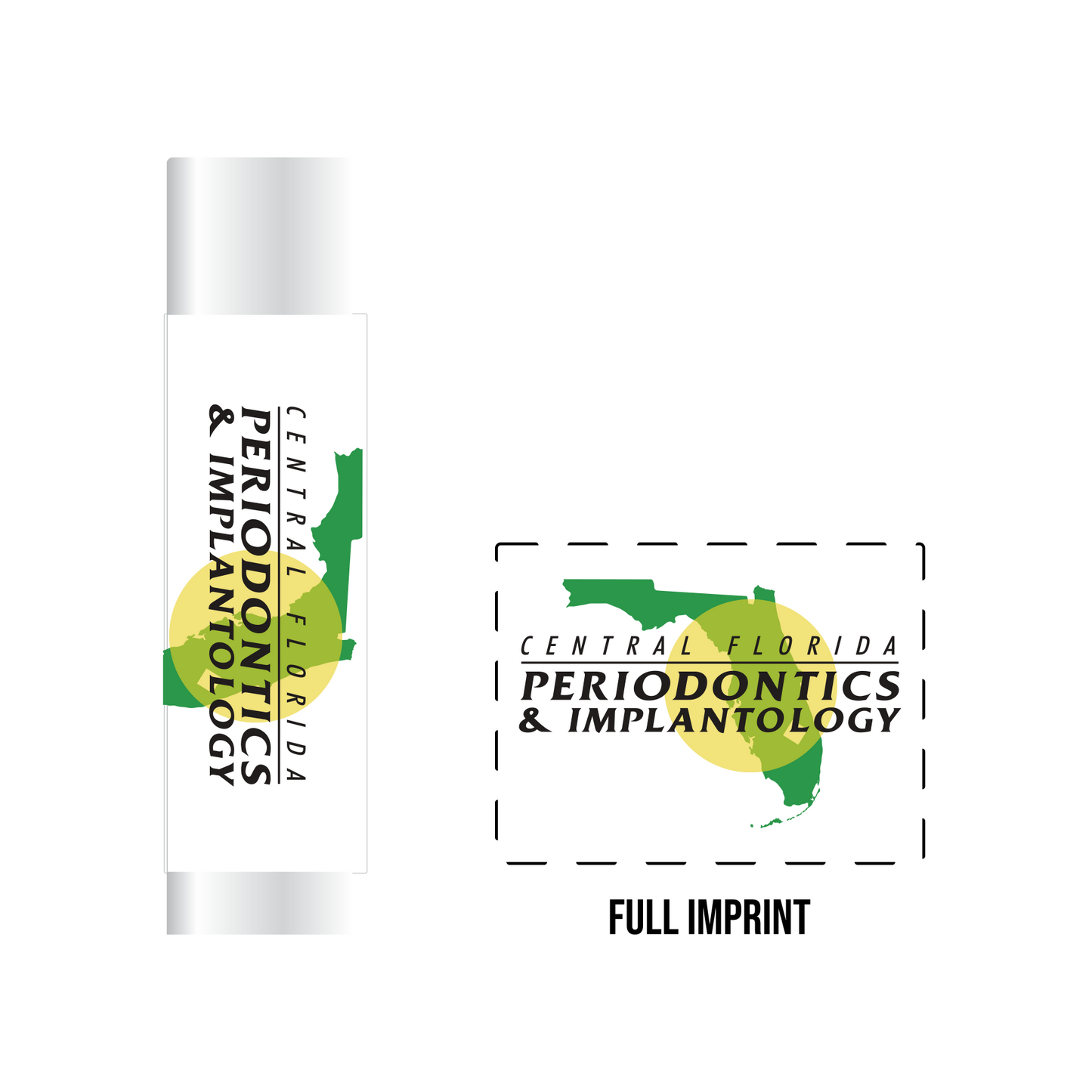 CENTRAL FLORIDA PERIO SPF 15 Lip Balm in White Tube