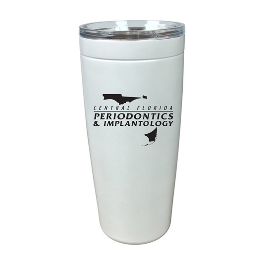 CENTRAL FLORIDA PERIO 20 Oz Viking Nova Tumbler - White