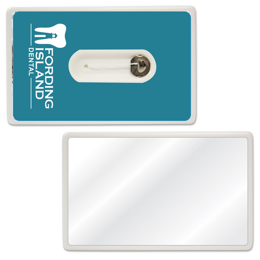 SC Credit Card Dental Floss With Mirror