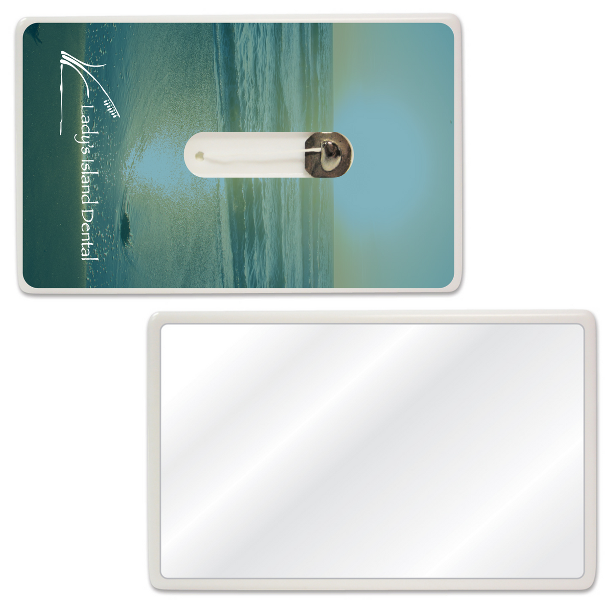 SC Credit Card Dental Floss With Mirror