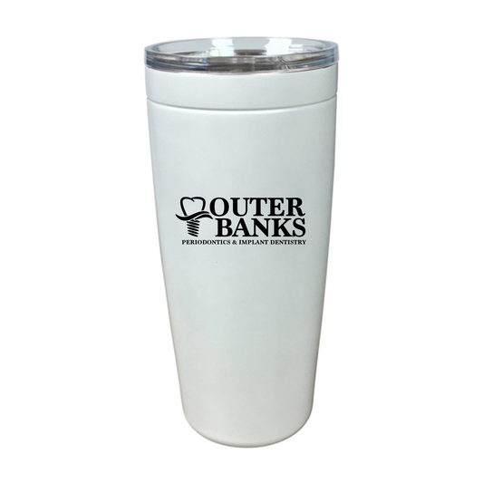 OUTER BANKS PERIO 20 Oz Viking Nova Tumbler - White