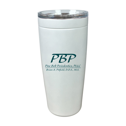 PINE BELT PERIO 20 Oz Viking Nova Tumbler - White