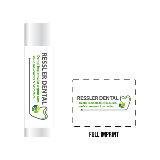 RESSLER DENTAL SPF 15 Lip Balm in White Tube