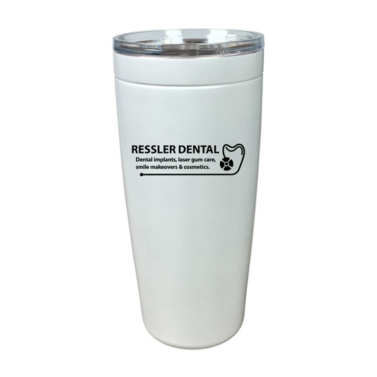 RESSLER DENTAL 20 Oz Viking Nova Tumbler - White